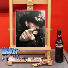 Lemmy Kilmister Canvas Art by Chris Tutty - Motörhead Heavy Metal Legend