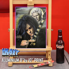 Steve Stevens Canvas Art by Chris Tutty - Billy Idol Guitar Legend