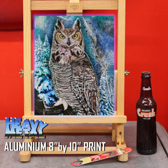 Great Horned Owl Canvas Art by Chris Tutty