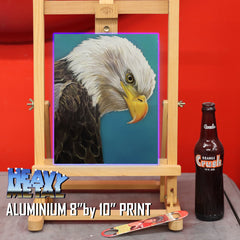 Bald Eagle Canvas Art - Majestic Bald Eagle by Chris Tutty