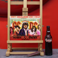 AC/DC Canvas Art by Chris Tutty - Rock Band Portrait Australian Legends