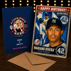 Enter Sandman. The Greatest Closer of All Time. — Mariano Rivera Platinum Card by Chris Tutty
