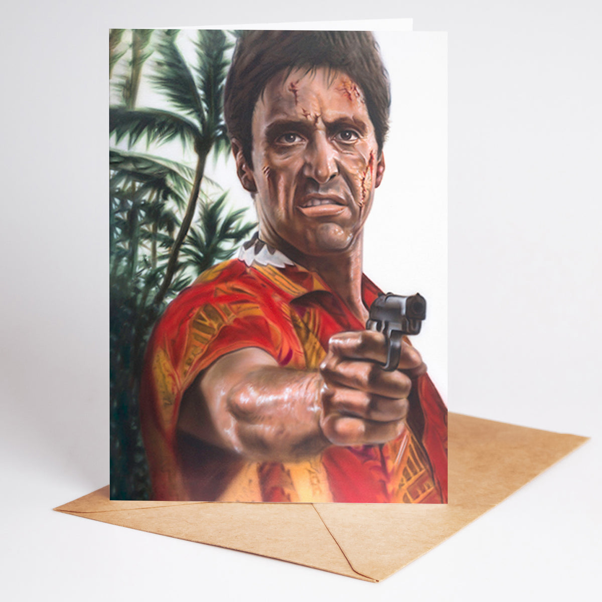 Scarface Greeting card