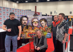 Trailer Park Boys Signed Canvas Art by Chris Tutty - Canadian Comedy Trio
