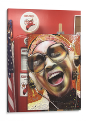 Mavis Staples Signed Canvas Art by Chris Tutty - Gospel Soul Legend Portrait