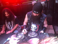 Zakk Wylde Signed Canvas Art by Chris Tutty - Black Label Society Guitar Legend